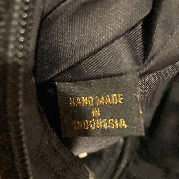 The Sak Black Crocheted Shoulder Bag, Boho, Gently Used Condition, nice size - Picture 10 of 14